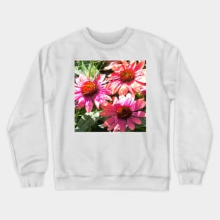 Bright Summer Vibe Flowers Crewneck Sweatshirt